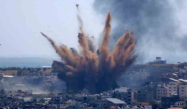 gaza explosion