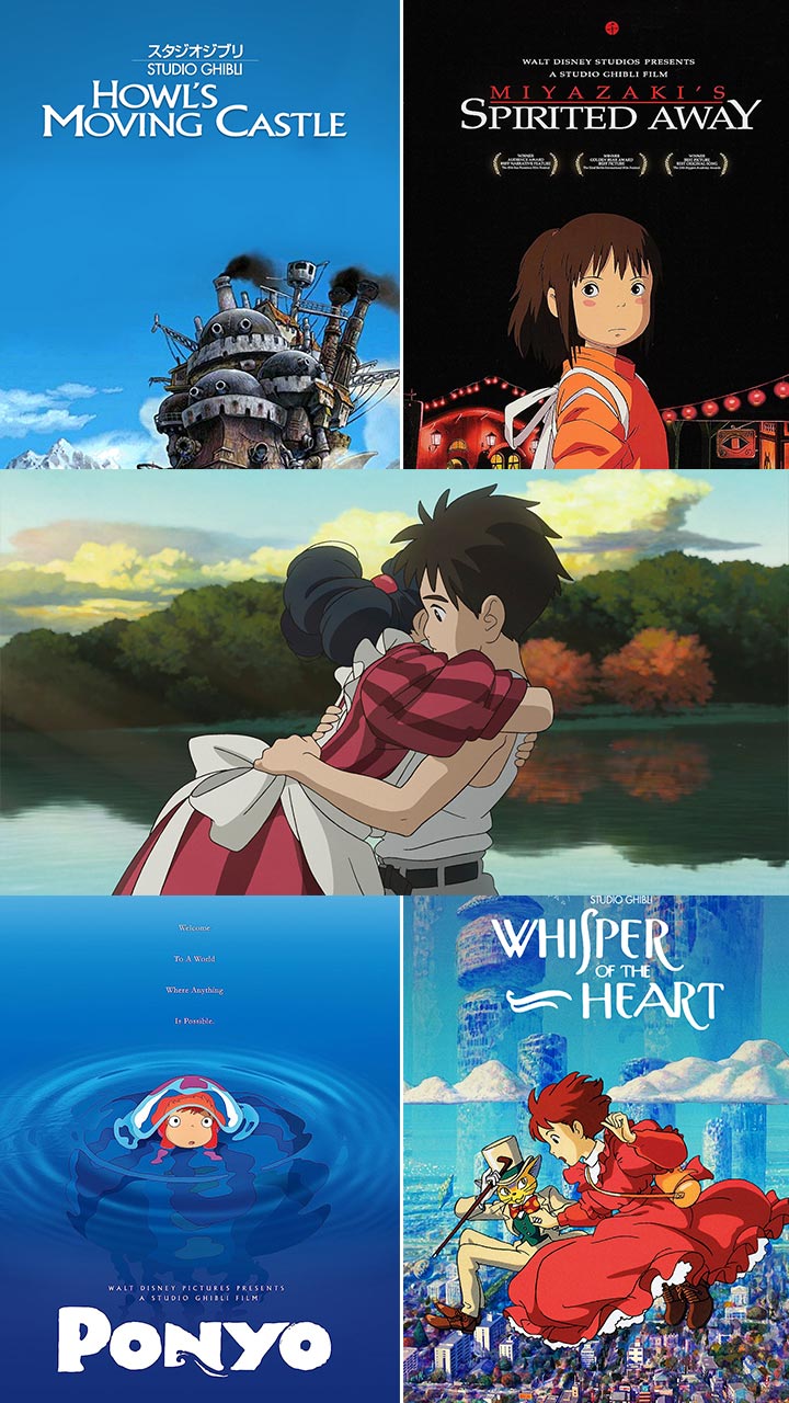 Hayao Miyazaki movies that feel like a warm hug