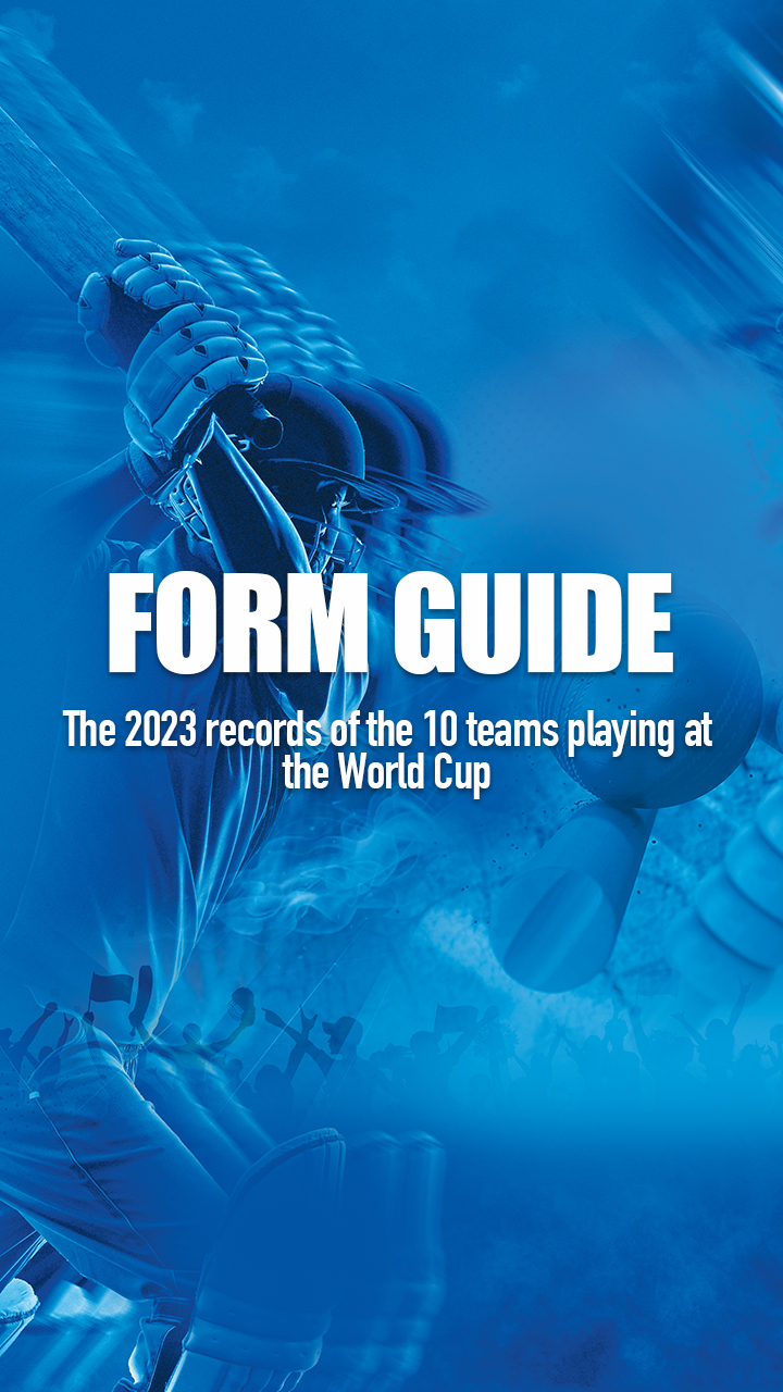The 2023 records of the 10 teams playing at the World Cup