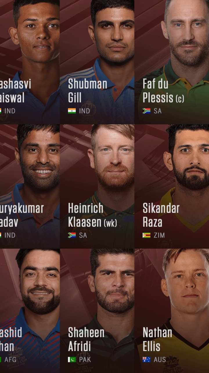 ESPN T20 team 2023: Indian opening pair, Suryakumar Yadav feature in Faf du Plessis-led team; none from New Zealand, West Indies