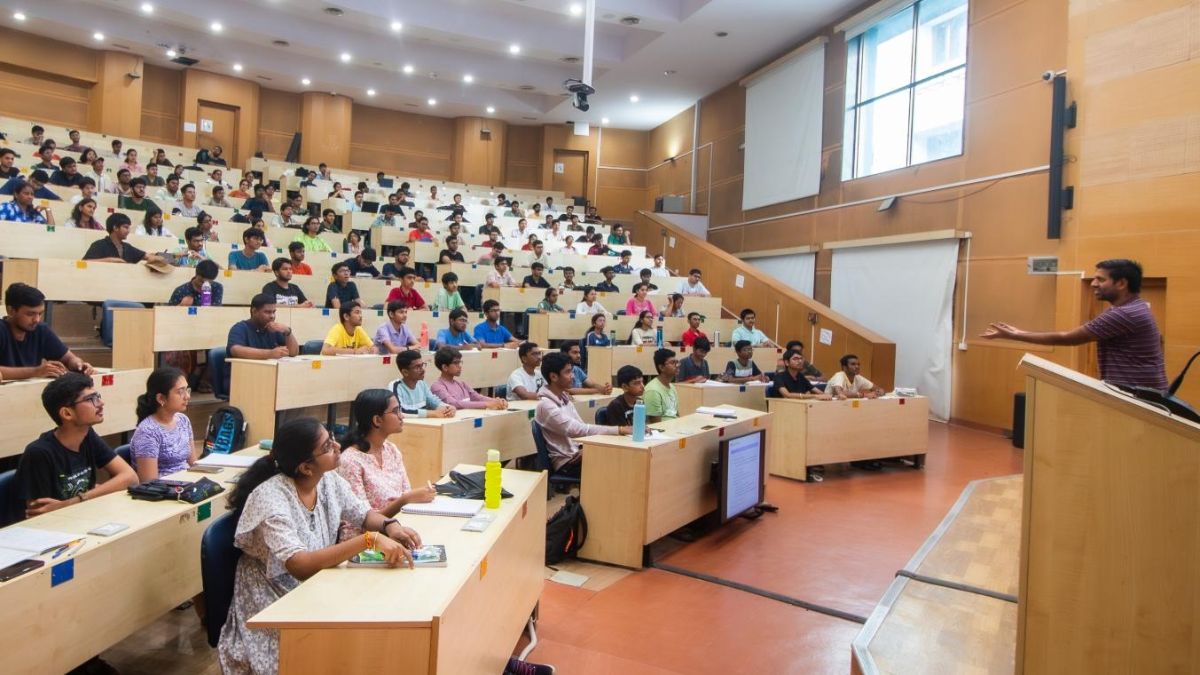 A class in IIT Bombay