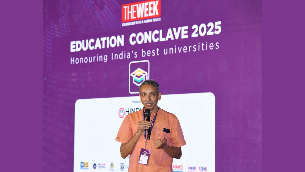 Prof Jagadesh Kumar, former UGC Chairperson, speaks at The Week Education Conclave 2025 | Sanjay Ahlawat