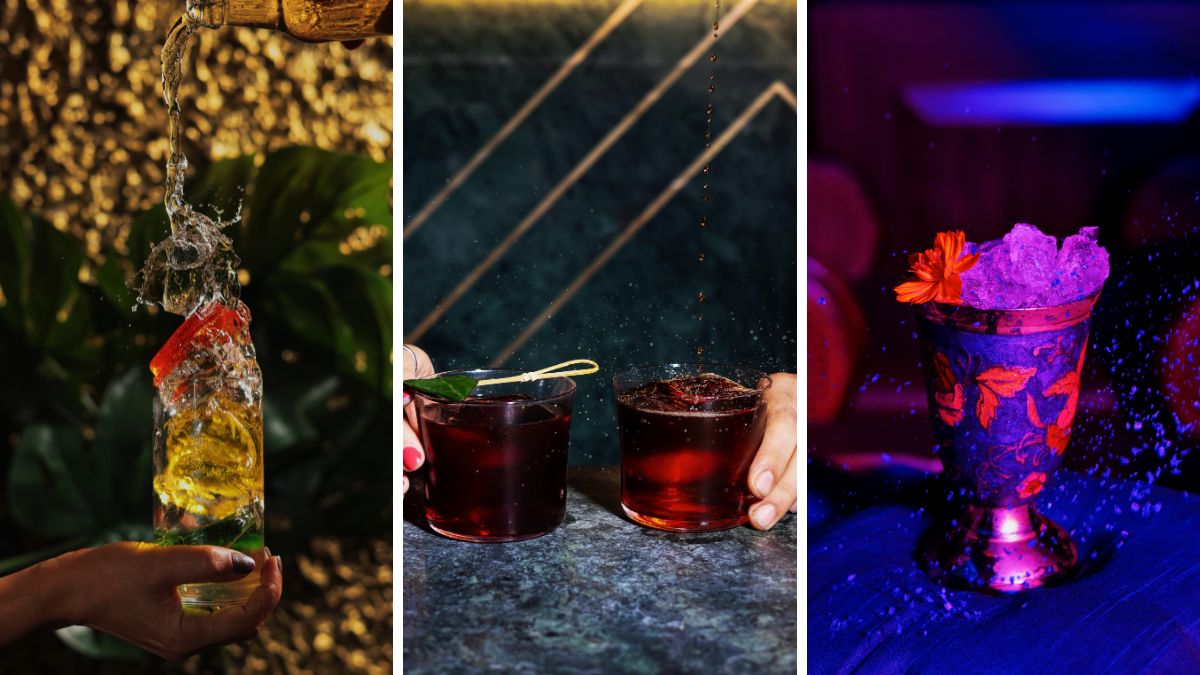 Cocktails 'Life Before Louis', 'Oral Fixation' and 'Pass the Dutchie'