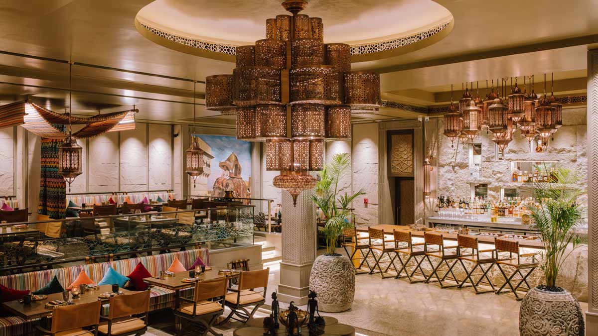 Loya restaurent at Taj Mahal Palace in Mumbai 