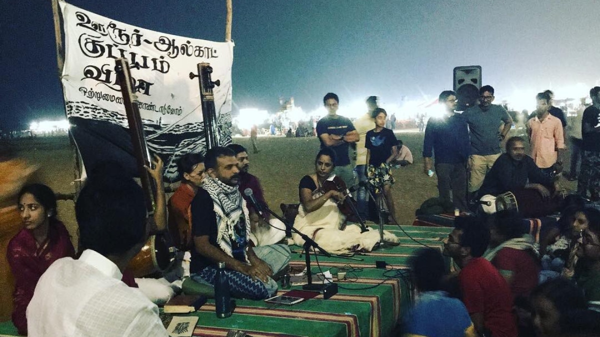 Urur Olcott Kuppam Vizha: TM Krishna leading a Carnatic music concert | X