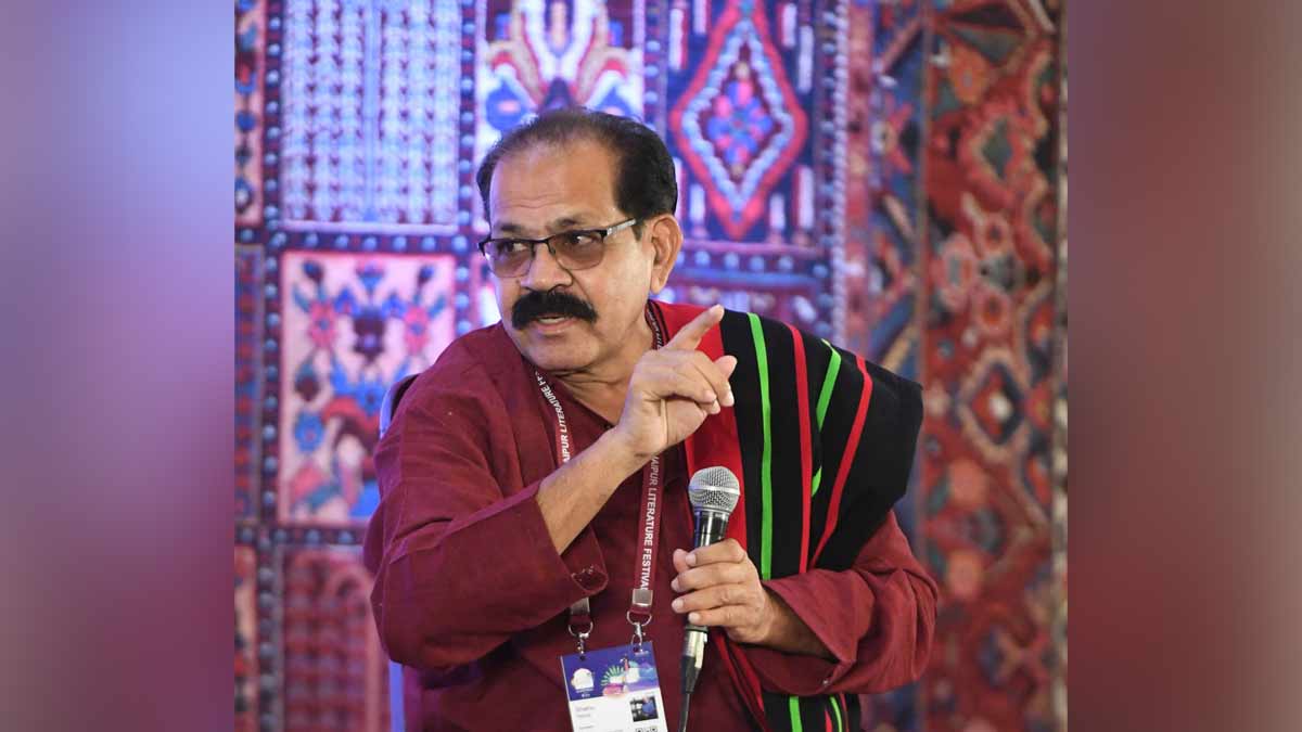 Author Shah Patole at Jaipur Literature Festival | Kritajna Naik K.