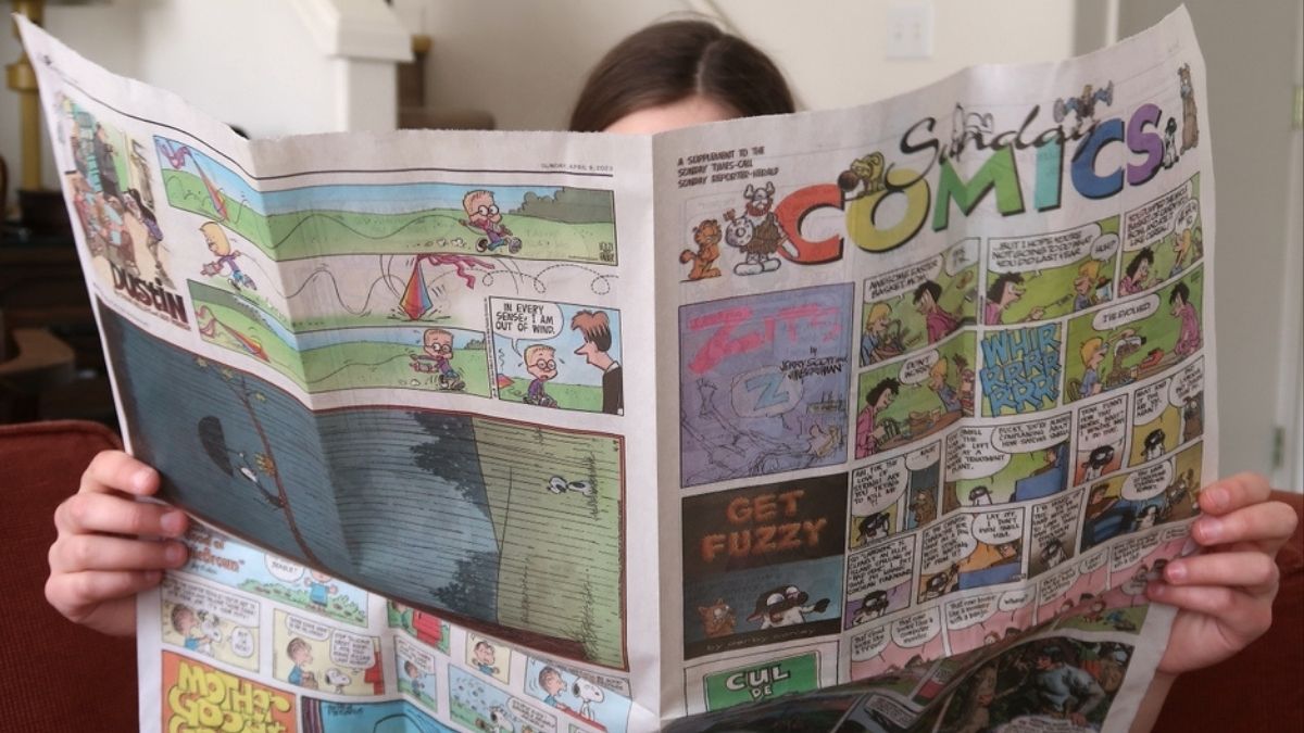 American syndicated comic strips dominated the Indian market by offering high-volume, low-cost content [Representative image]
