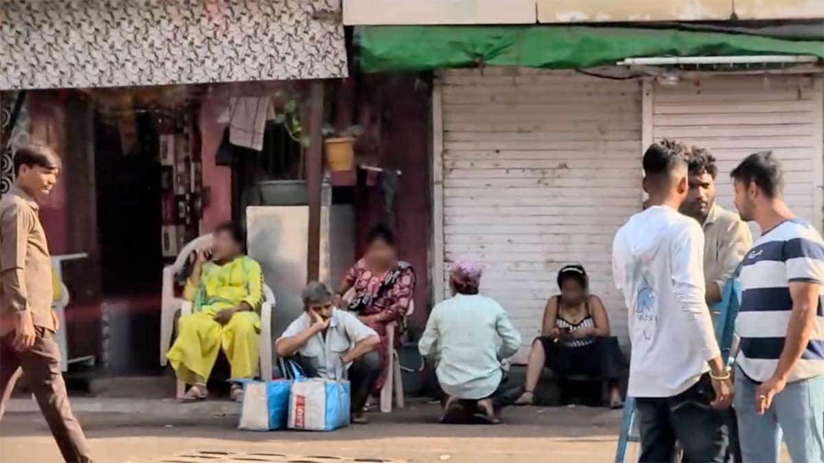 Screengrab from a video shot by Amey Mansabdar