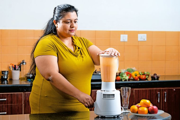 Mixed bag: A poignant observation from experts is that overnutrition―marked by obesity and excess fat―often coexists with micronutrient deficiencies in India | Shutterstock