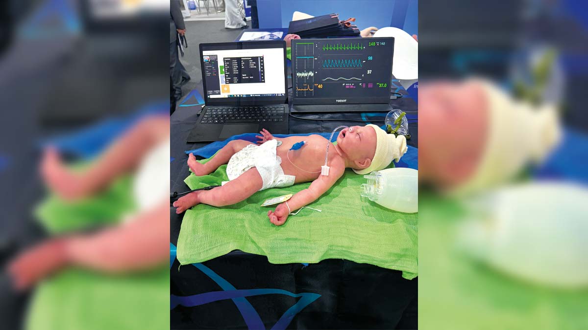 Baby's breath: LuSi is the world’s first and only autonomous neonatal lung simulator with real-time response.