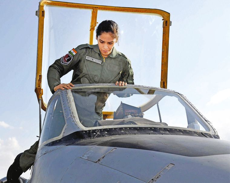 National treasure: During an Indian Air Force felicitation after her Olympic bronze in 2012 | PTI