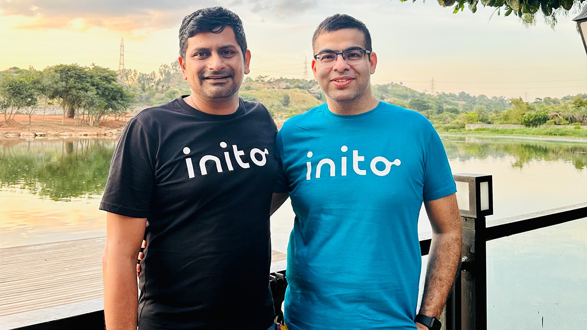 Big plans: Inito founders Aayush Rai (right) and Varun A.V.