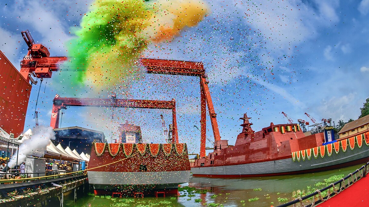 Pride of India: INS Malpe and INS Mulki, anti-submarine warfare ships, were constructed by the Cochin Shipyard Limited | Arun Sreedhar