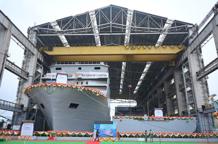 A milestone moment: NISTAR, the first diving support vessel built by Hindustan Shipyard Limited | HSL