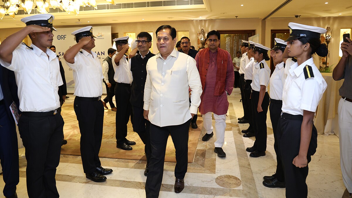 Sea change: Union Minister of Ports, Shipping and Waterways Sarbananda Sonowal at the curtain raiser of Sagarmanthan: The Great Oceans Dialogue in Delhi.