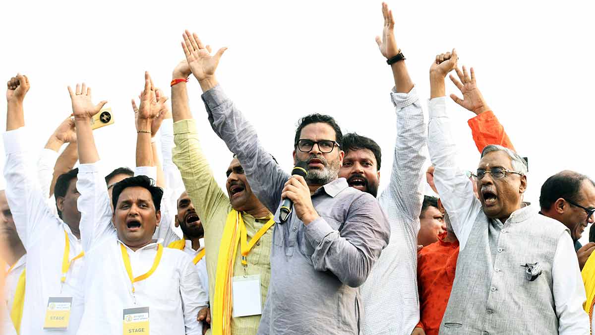 Breaking ground: Prashant Kishor at the launch of Jan Suraaj on October 2 | Sanjay Ahlawat