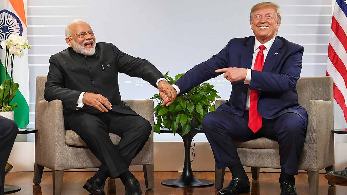 Picture perfect: Modi and Trump have already committed to strengthening bilateral ties across technology, defence, energy and space | PTI