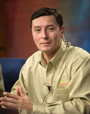 Cosmonaut Sergei Nikolayevich Revin
