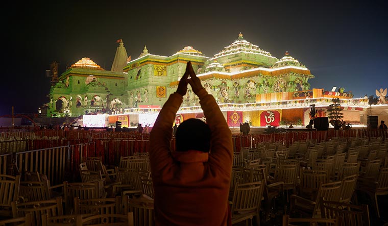 INDIA-RELIGION/TEMPLE-AYODHYA