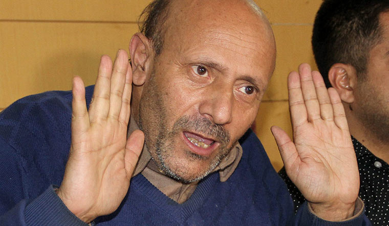 Jailed winner: A file picture of Engineer Rashid, who won from Baramulla | PTI