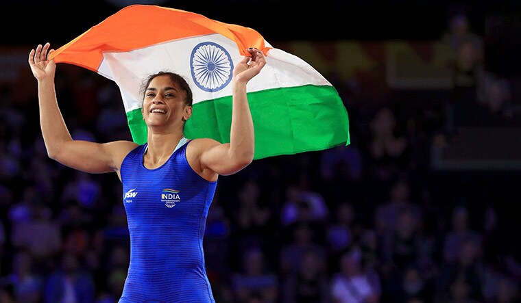 Vinesh Phogat - Age: 29, World Championship Bronze (2019, 2022), Asian Games Gold (2018) | AP
