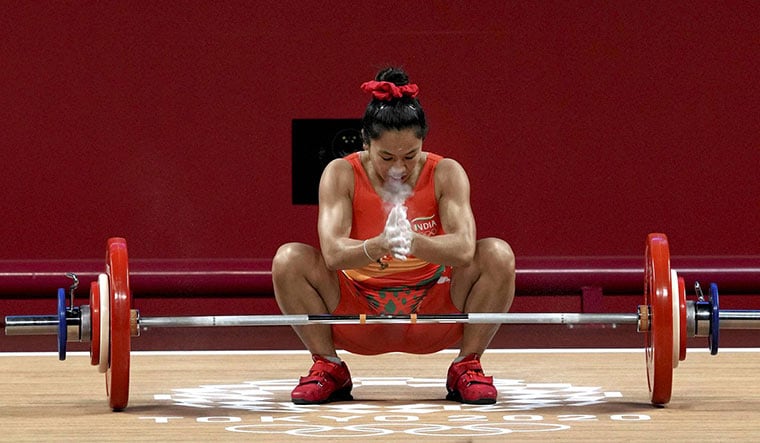 Saikhom Mirabai Chanu - Age: 29, Olympic Silver World Champion (2017), World Championship Silver (2022) | PTI