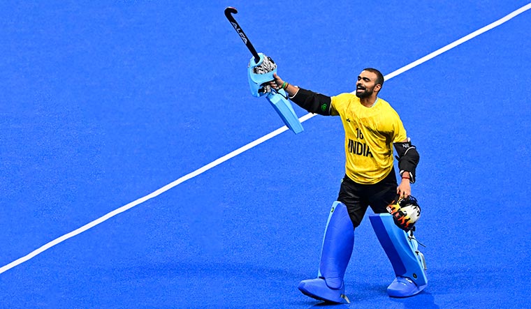 P.R. Sreejesh - Age: 36, Goalkeeper of The Year (2021, 2022), World Games Athlete of The Year (2021) | RinkuRaj Mattancheriyil