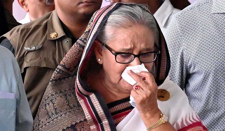 Retired hurt: Sheikh Hasina | AFP