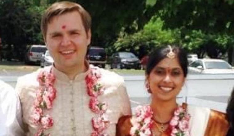 Family first: J.D. Vance and Usha at their wedding | X@anandmahindra