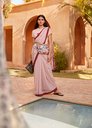 Sabyasachi’s sari for H&M.