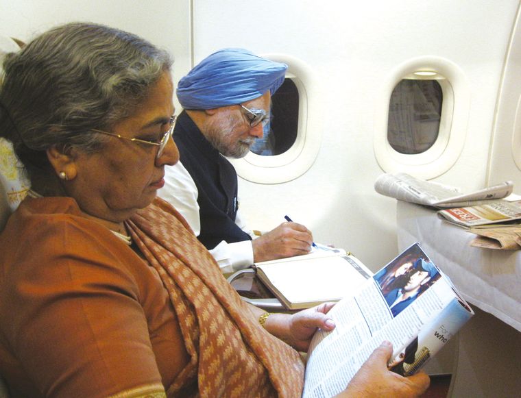 Working on a flight in 2008
