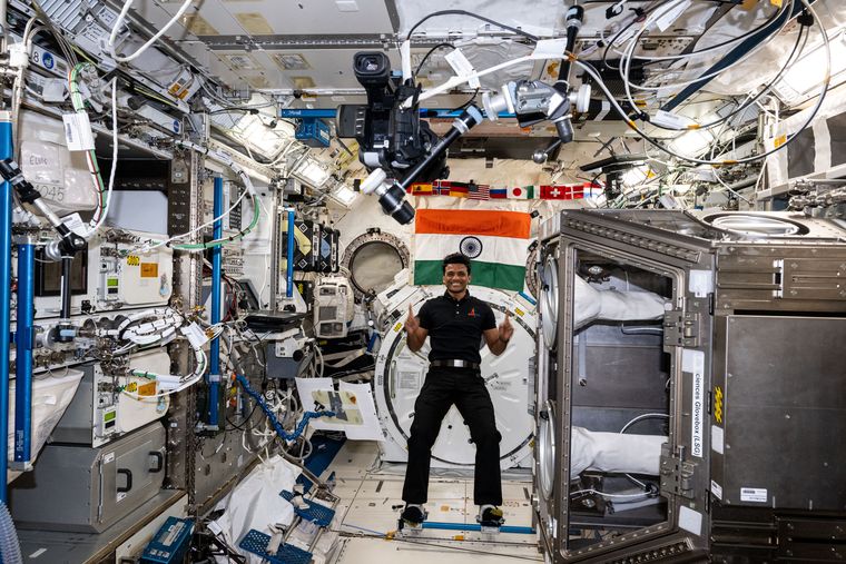Up above the world so high: Shubhanshu on board the International Space Station | NASA
