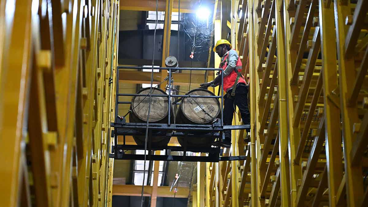 In high spirits: Whisky casks at John Distilleries in Goa | Sanjay Ahlawat