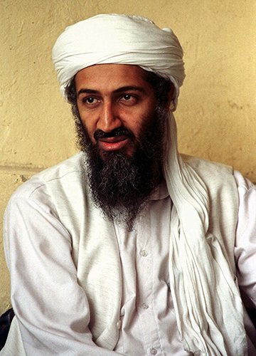 Osama bin Laden, the mastermind behind the attacks | AP