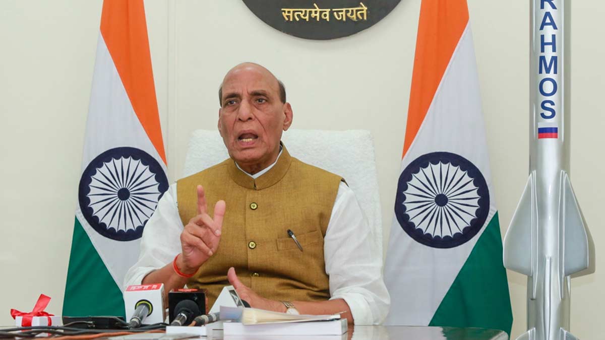 Defence Minister Rajnath Singh
