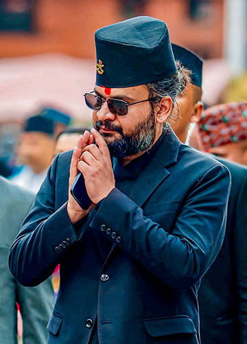 Ready to roll: Kathmandu Mayor Balendra Shah, who enjoys the Gen Z’s support to be the next prime minister | PTI