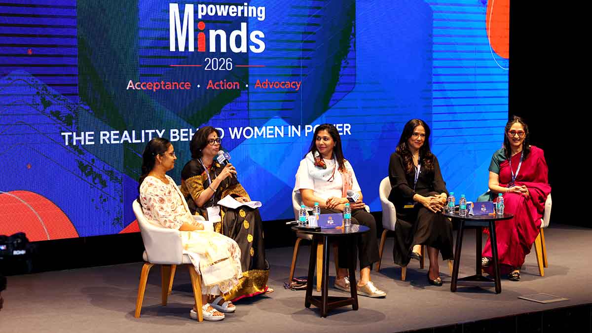 Ladies first: (From left) Padmini Sahoo, Shobha Ratna, Anju Bobby George, Sunita Wazir and Saloni Suri.