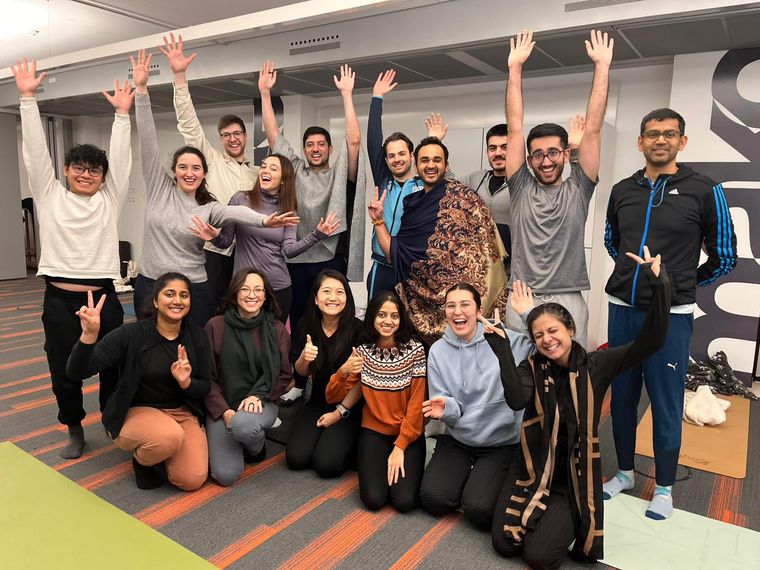 Students in the US after attending the SKY Campus Programme designed by the Gurudev | The Art of Living