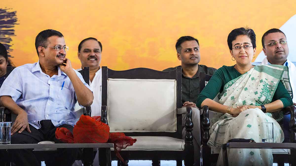 Arvind Kejriwal and Atishi