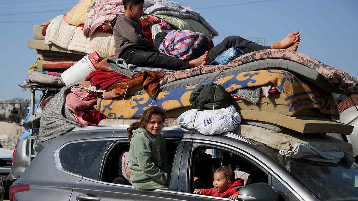 Home bound: Palestinians, who were displaced to the south during the Israel-Hamas war, wait to head back to their homes in northern Gaza amid a ceasefire | Reuters