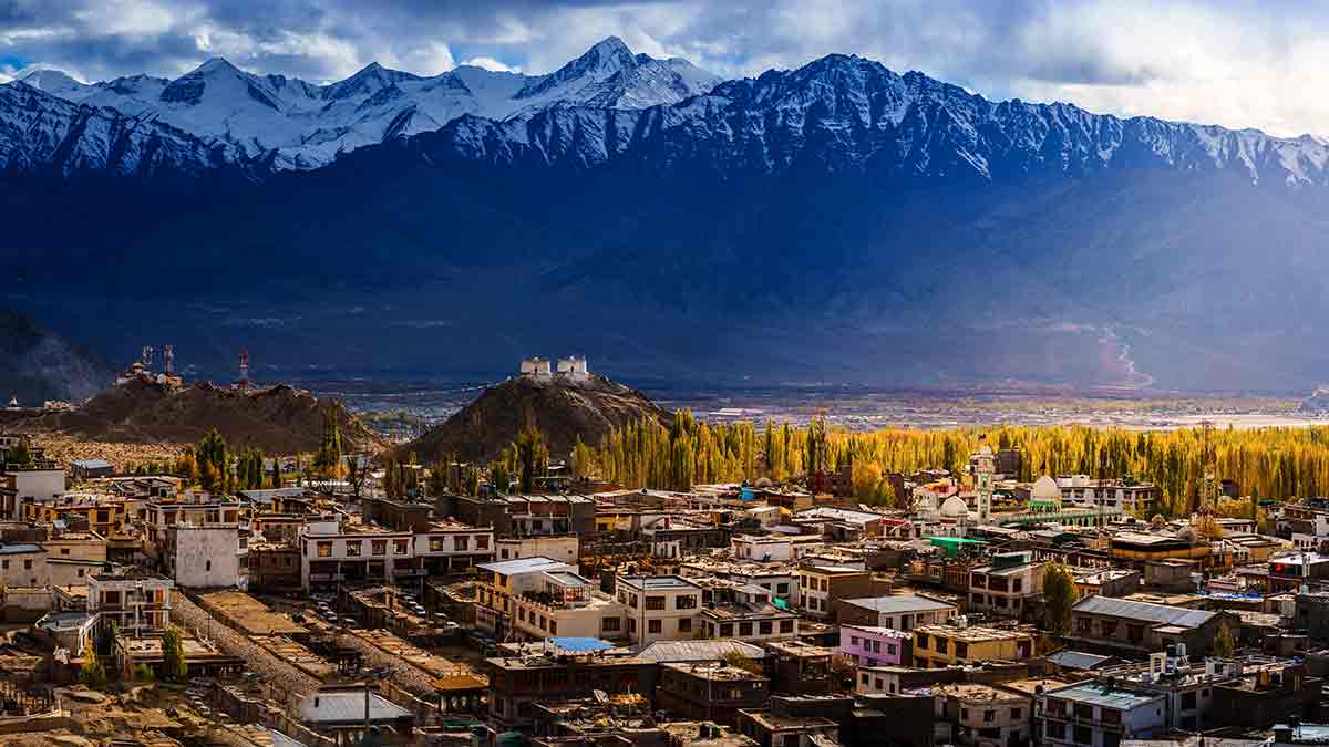 Soon, you will be able to take a sensational train journey to Leh (in pic below) on the 489-kilometre Bilaspur-Manali-Leh rail line | Shutterstock