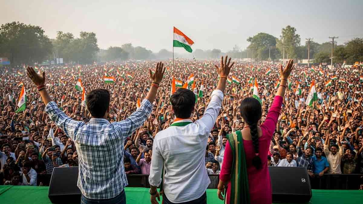 Young india: Lowering the age bar to contest will allow ambitious student leaders to leapfrog directly from campus to legislature | AI Image