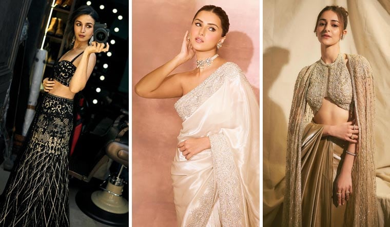 Glam girls: Alia Bhatt, Tara Sutaria And Ananya Panday in creations by Pakistani designer Faraz Manan | Imaging: Deni Lal, Photos instagram@farazmanan