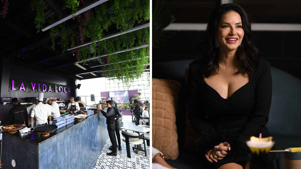 Star power: (Left) Actor Sunny Leone’s Chica Loca is a progressive world cuisine restaurant and gourmet cocktail bar in Noida | Kritajna Naik