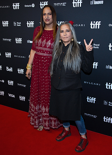 Mehta with Sirat at the Toronto International Film Festival | Getty Images