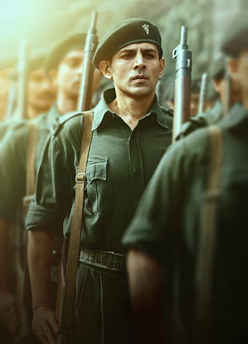 Sparing no effort: Stills from Chandu Champion.