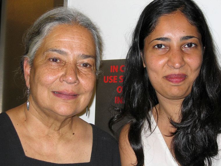 Way with words: Kiran Desai with mother Anita | Getty Images