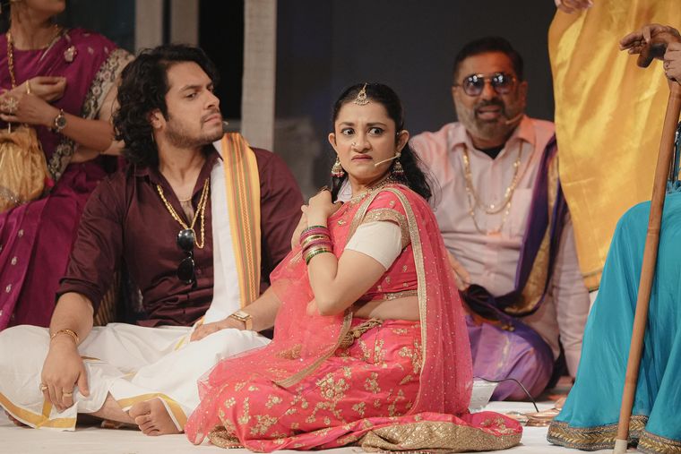 Marriage made on stage: A scene from Runaway Brides.