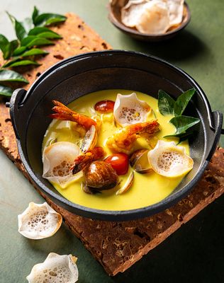 Seafood Moilee Soup | LAH Studios