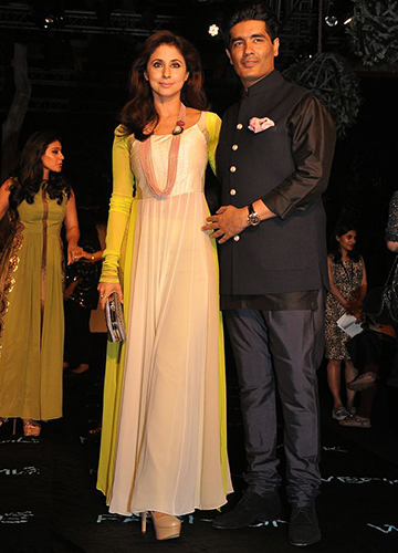 Urmila Matondkar and Manish Malhotra